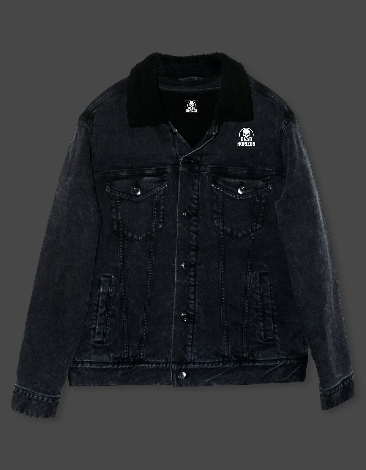 DH Logo Dark Denim Jacket